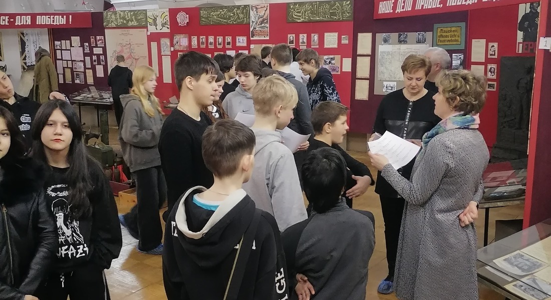 Школьники побывали в музее на игре - путешествии «Юные исследователи родного края»