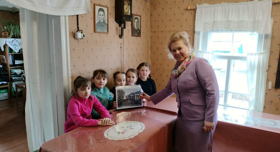 Школьники познакомились с историей сельца Тетьково
