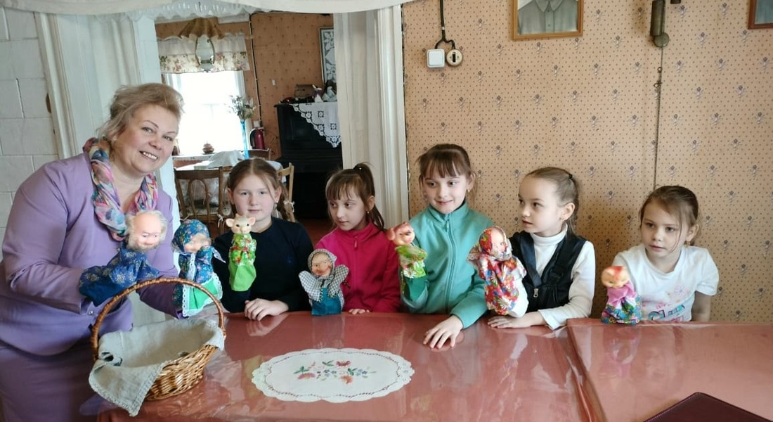Школьники познакомились с историей сельца Тетьково