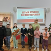 Интерактивная программа «Игры и игрушки военного времени» состоялась в Детском музейном центре в День памяти и скорби