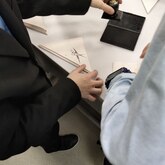 Сотрудники ТГОМ провели для школьников интерактивное занятие «Блокадная ласточка»