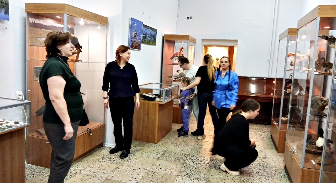 Открытие выставки, подготовленной отделом природы ТГОМ Открытие выставки, подготовленной отделом природы ТГОМ