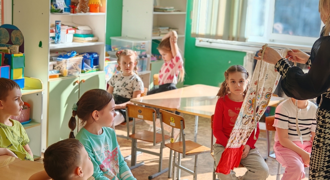 Выездное занятие для воспитанников детского сада провел Музей тверского быта Выездное занятие для воспитанников детского сада провел Музей тверского быта