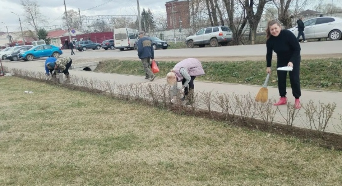 Субботник в Карельском национальном краеведческом музее Субботник в Карельском национальном краеведческом музее