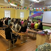 «В гостях в «Сосновом»: Заведующий Домом-музеем М. И. Калинина посетила детский лагерь 