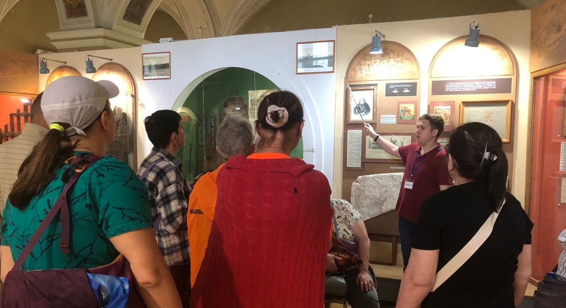 Прием туристов круизных теплоходов в Калязине Прием туристов круизных теплоходов в Калязине
