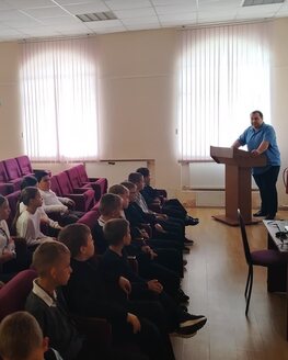 Беседа о правилах поведения при угрозе совершения террористического акта
