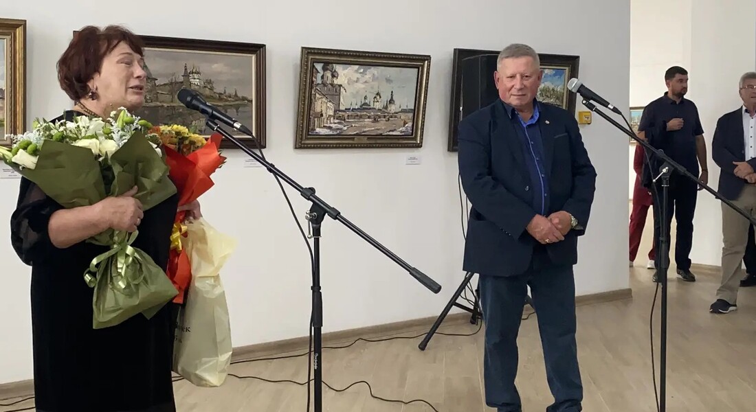 В Тверском краеведческом музее открылась юбилейная выставка академика Николая Давыдова «Земля, что сердцу дорога»