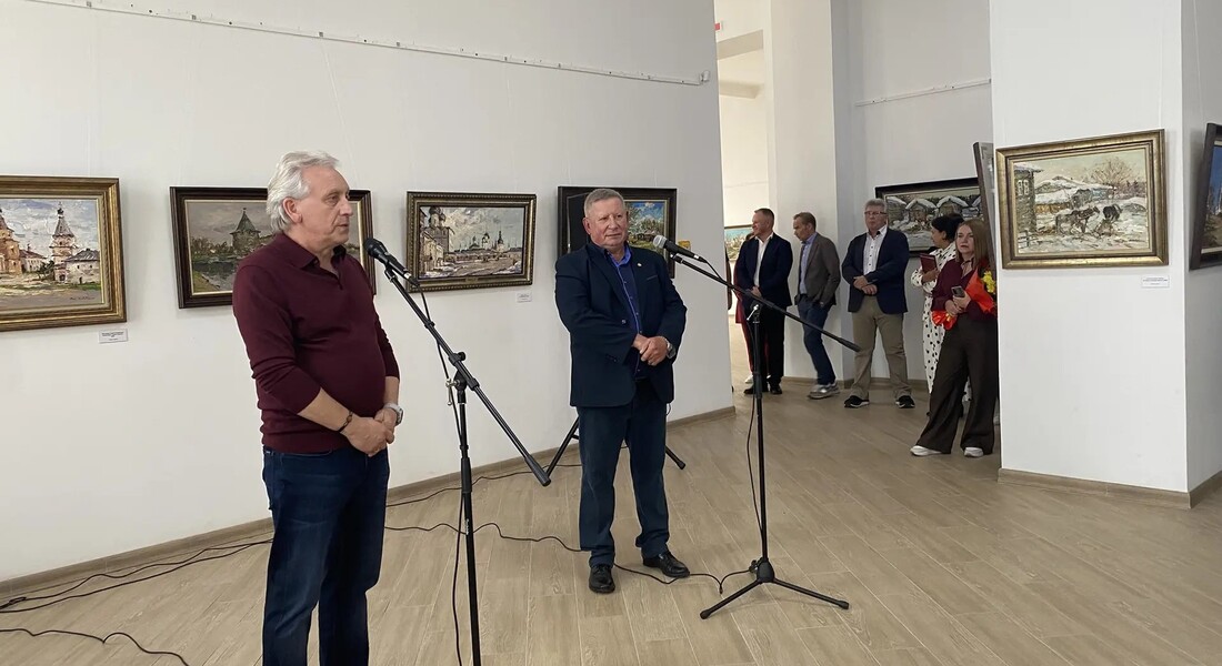 В Тверском краеведческом музее открылась юбилейная выставка академика Николая Давыдова «Земля, что сердцу дорога»