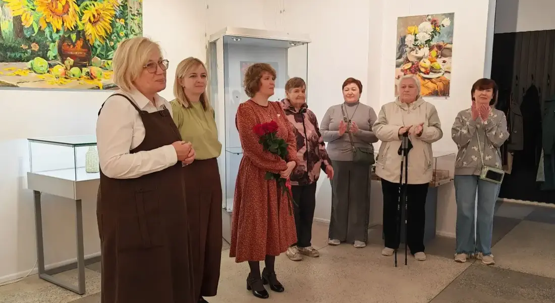 В Удомельском краеведческом музее открылась выставка Людмилы Васильевой и Ирины Евграфовой