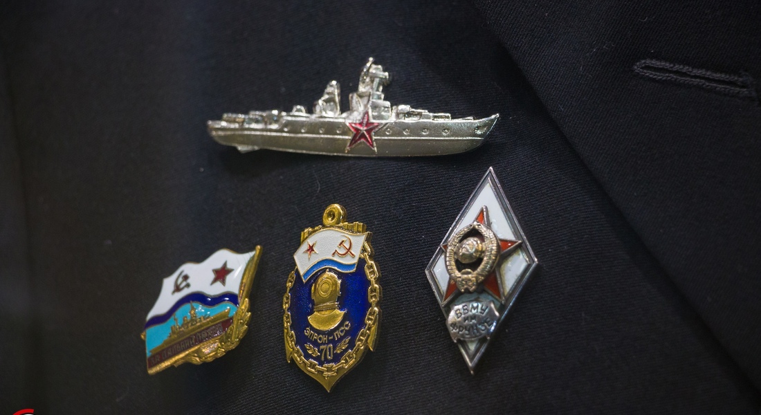 Наши земляки на параде ко Дню военно-морского флота