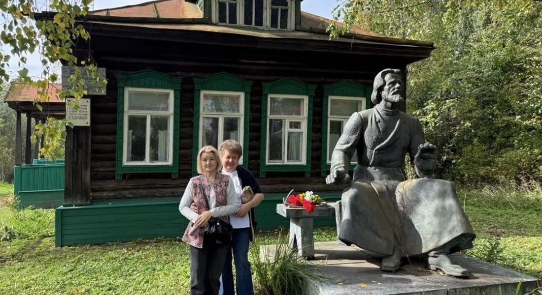 Родственники С. Д. Дрожжина посетили Дом-музей поэта Родственники С. Д. Дрожжина посетили Дом-музей поэта