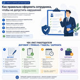 Памятка для работодателя