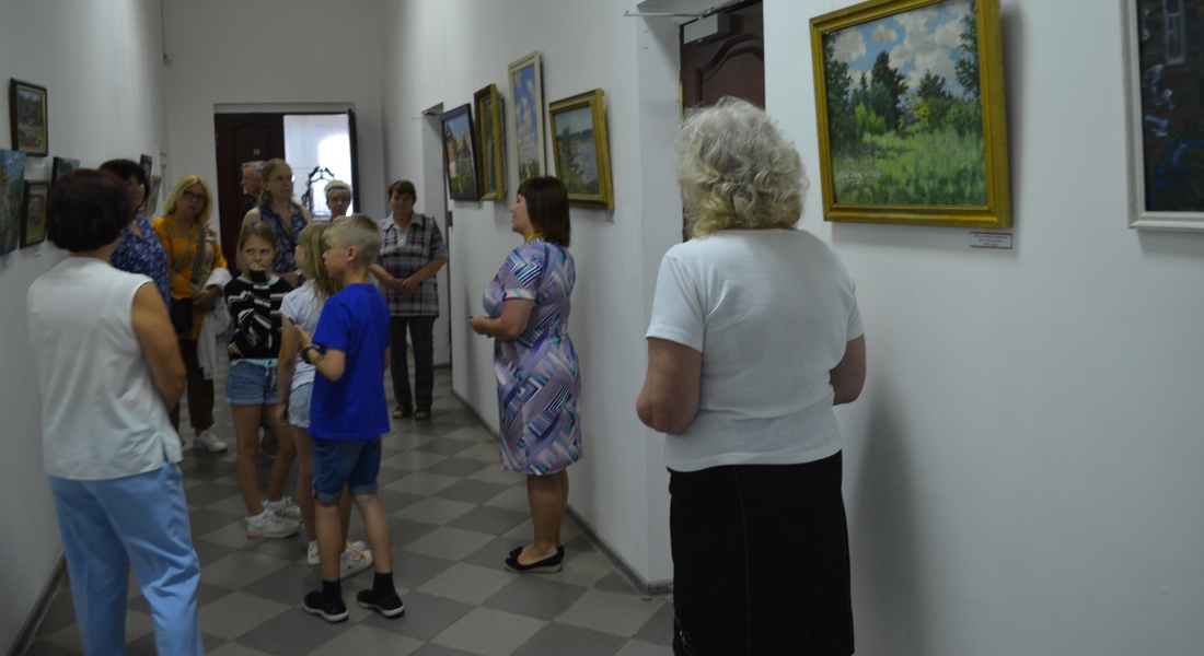 Выставка картин «Летний день»
