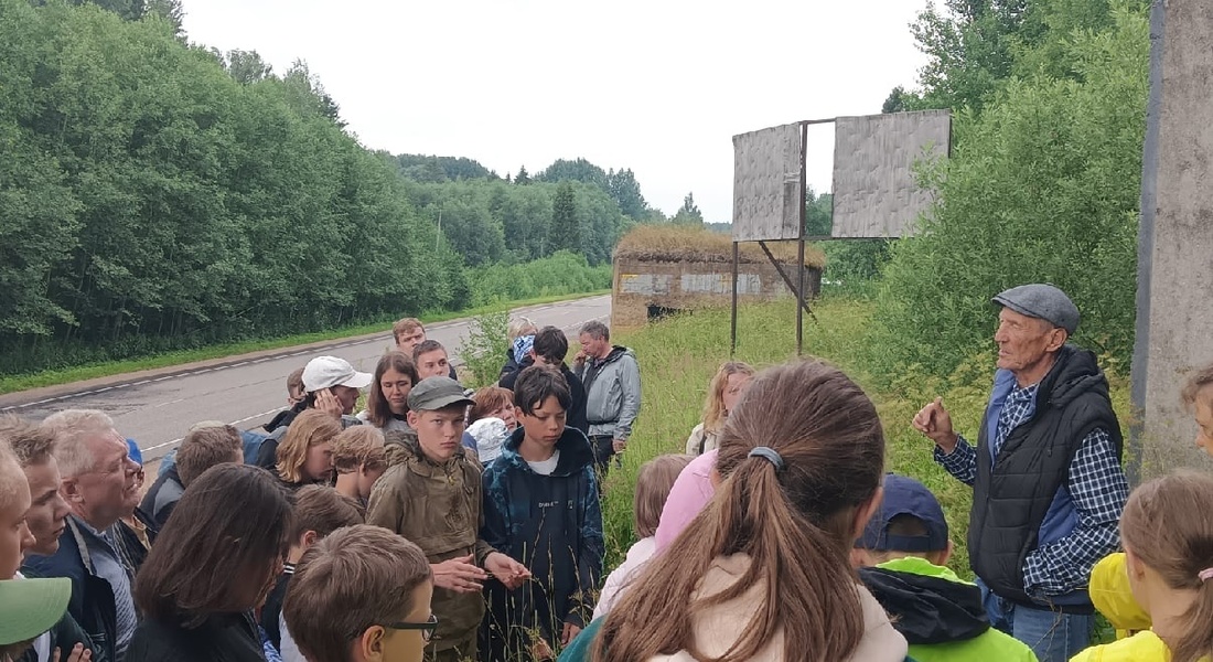 Прием добровольческого отряда «Доброхоты»