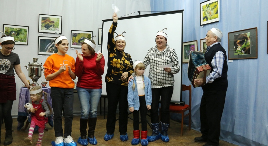 Фотовыставка «Гости Мухи-Цокотухи»