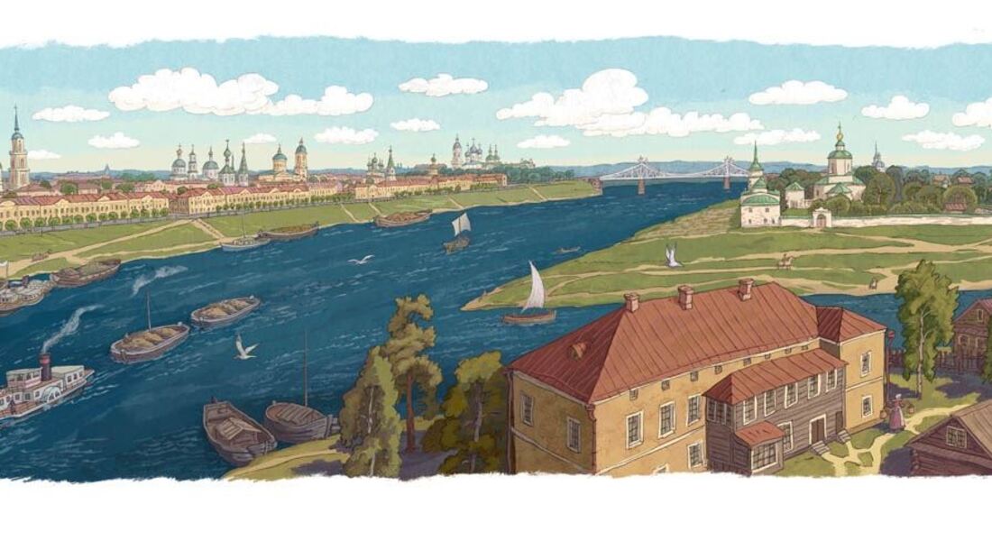 Выставка книжных иллюстраций А.И. Кукушкина «Я рисую Книгу» (видео)