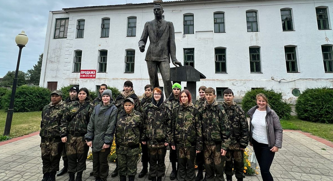 Экскурсия для сводного поискового отряда «Виталис»