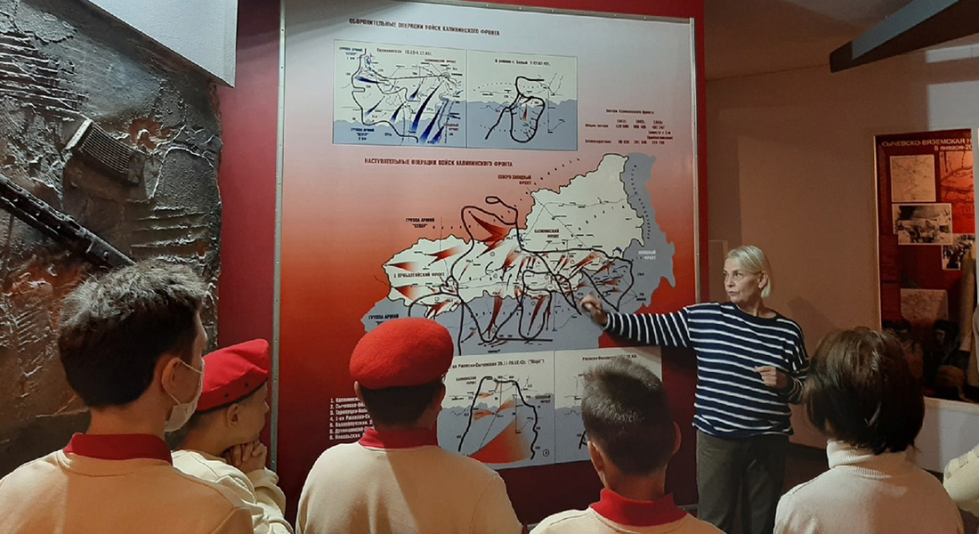 Юнармейцы собрались в музее 
