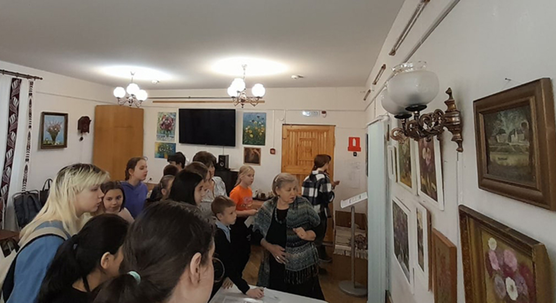Творческая встреча с художником Галиной Александровной Никотиной Творческая встреча с художником Галиной Александровной Никотиной