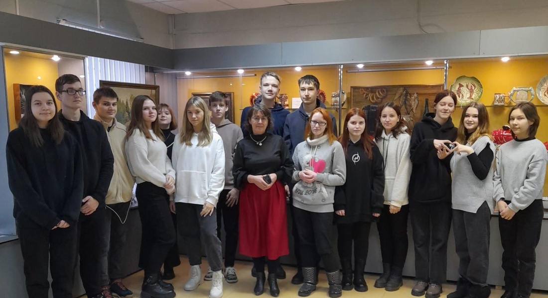 День открытых дверей для школьников в Весьегонском краеведческом музее имени А.А. Виноградова 