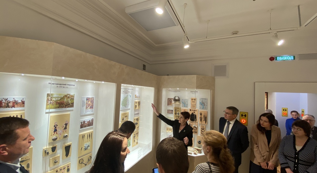 Открытие краеведческой экспозиции в  Бежецком мемориально-литературном и краеведческом музее 