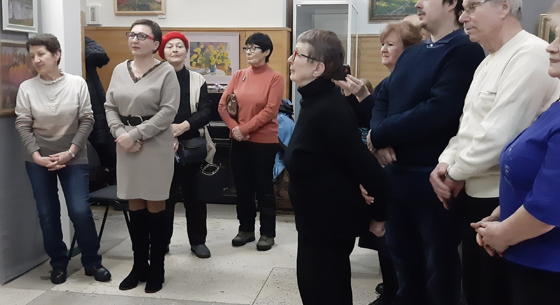 Открытие выставки живописи художника Валентины Баяндиной «Мой цветной мир» Открытие выставки живописи художника Валентины Баяндиной «Мой цветной мир»