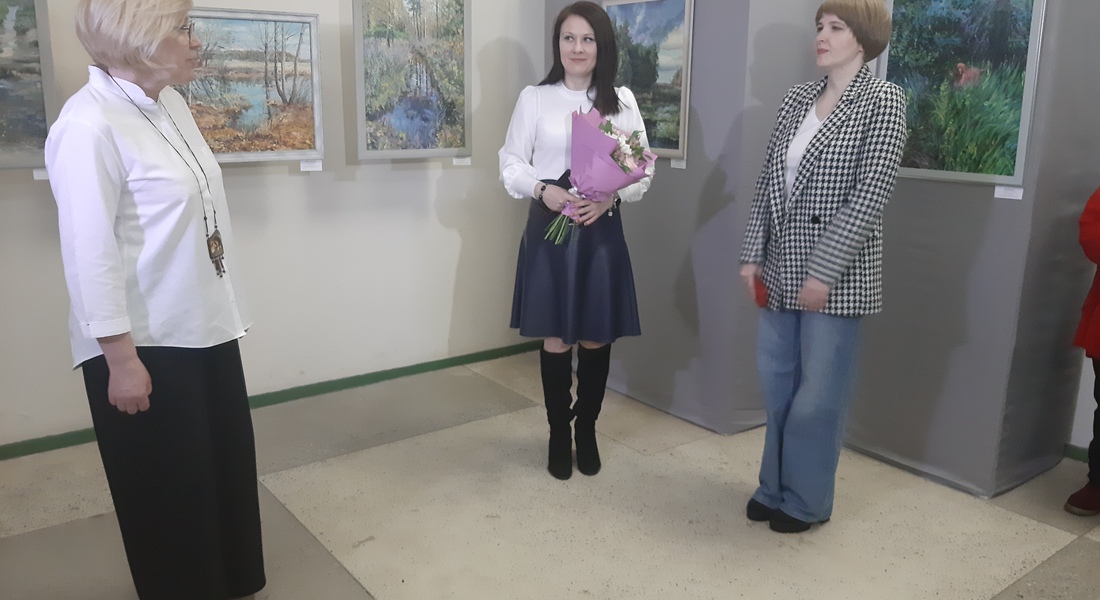 Открытие выставки живописи «Это все мое, родное! Это – Родина моя!»